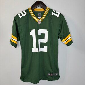 Nike NFL On Field Aaron Rodgers Jersey Green Bay Packers #12 Size Youth L(14/16